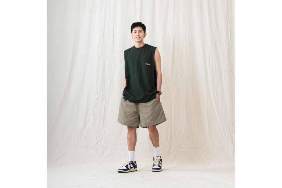 PERSEVERE 23 SS Logo Pocket Sleeveless T-Shirt (5)