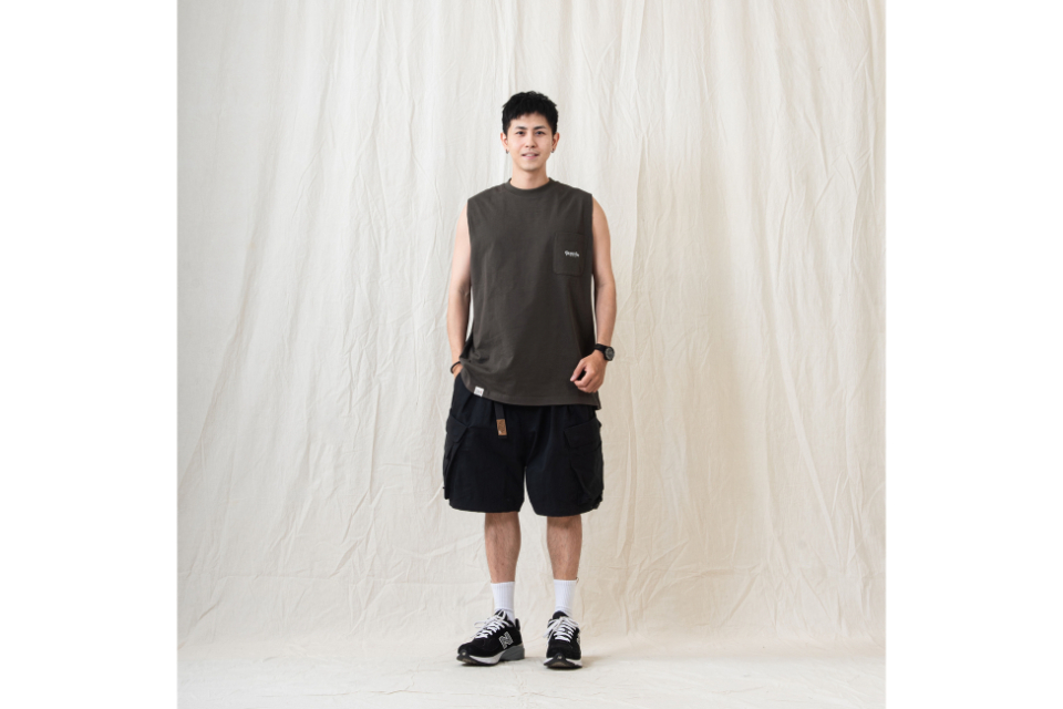 PERSEVERE 23 SS Logo Pocket Sleeveless T-Shirt (7)