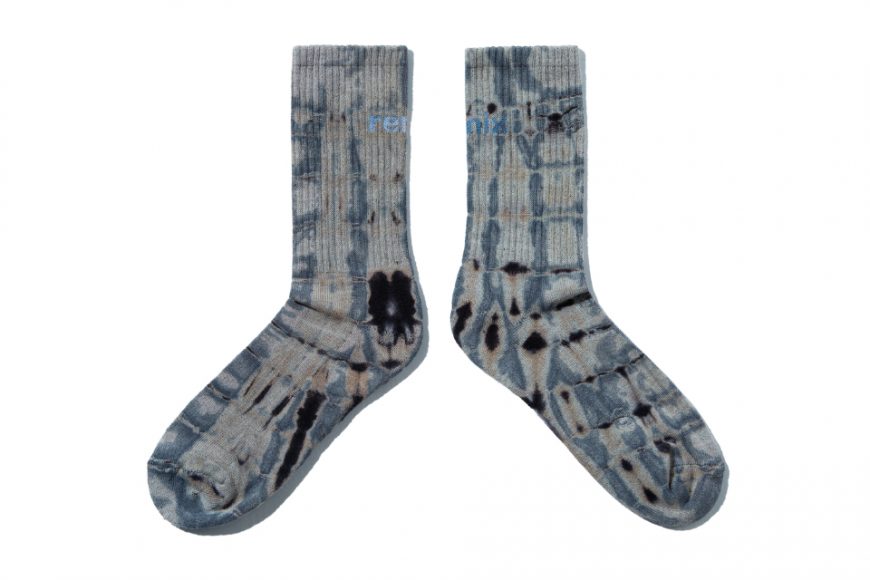 REMIX 23 SS Tie-Dye Wing Embroidery Socks (6)