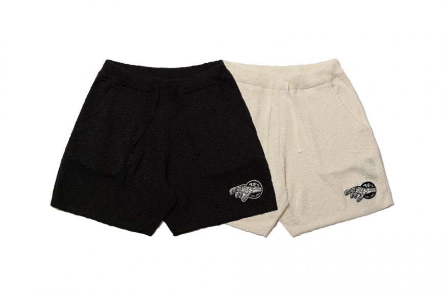 AES 23 SS Skeleton Hand Linen Cotton Mixed Shorts (0)