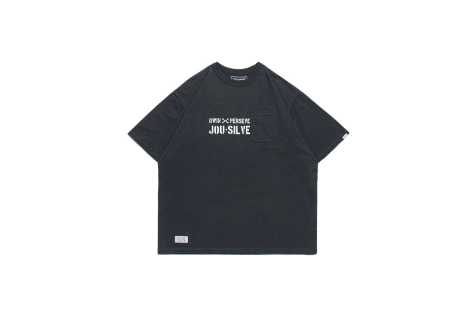 PERSEVERE x OWIN 23 SS Model 06 Washed Pocket T-Shirt (7)