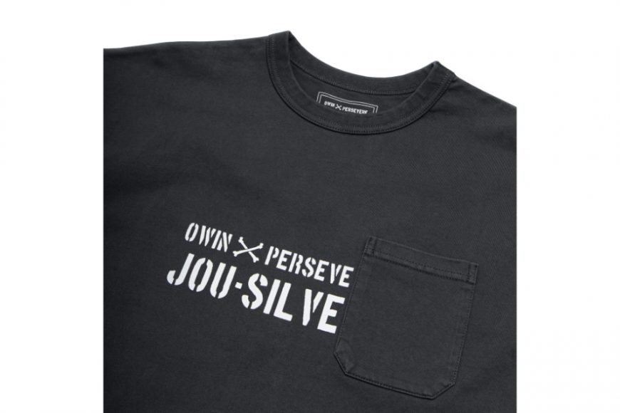 PERSEVERE x OWIN 23 SS Model 06 Washed Pocket T-Shirt (9)