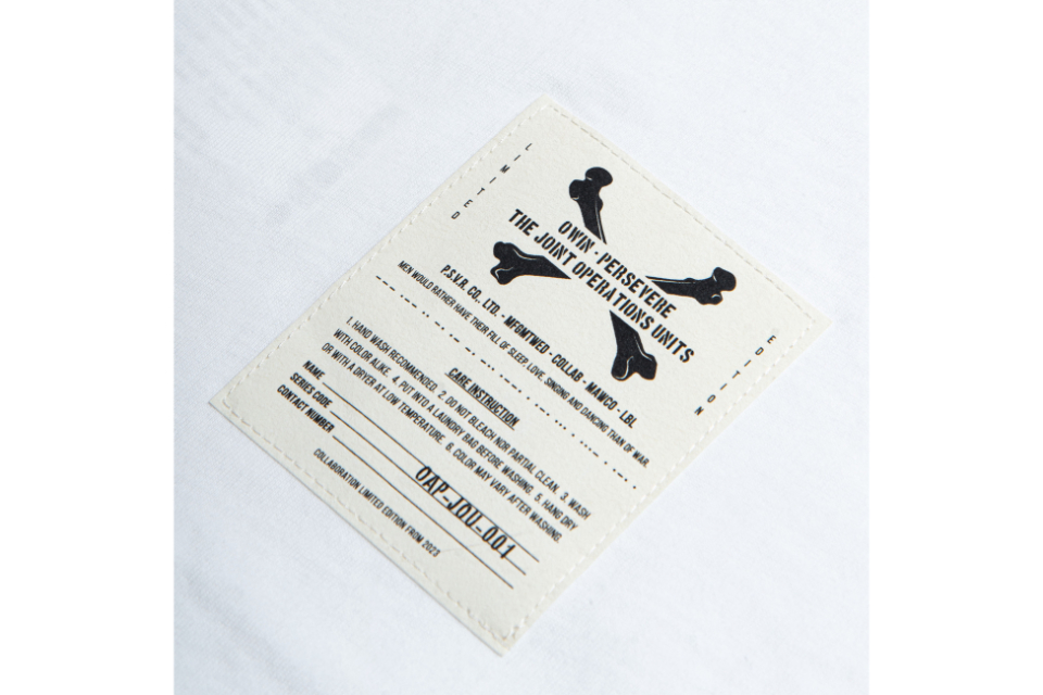 PERSEVERE x OWIN 23 SS Model 07 Slogan T-Shirt (16)