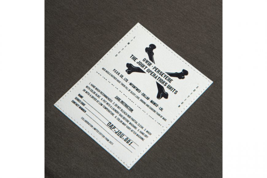 PERSEVERE x OWIN 23 SS Model 07 Slogan T-Shirt (21)