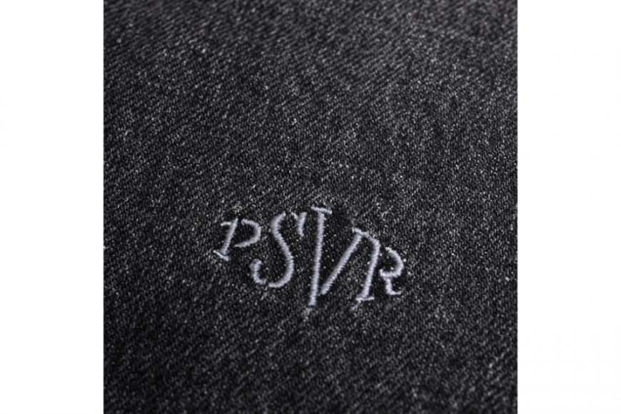 PERSEVERE 23 AW Enzyme-Stonewashed Tapered Jeans (23)