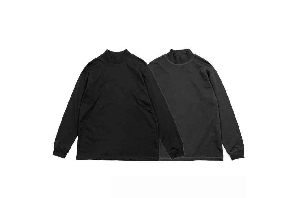 CentralPark.4PM 23 FW Mock Neck LS Tee (0)