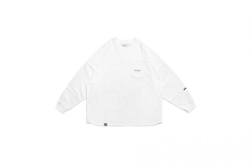 PERSEVERE 23 AW Hexagonal Pocket LS T-Shirt (12)