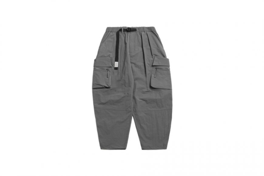 PERSEVERE 23 AW Water-Repellent Nylon Cargo Pants (18)