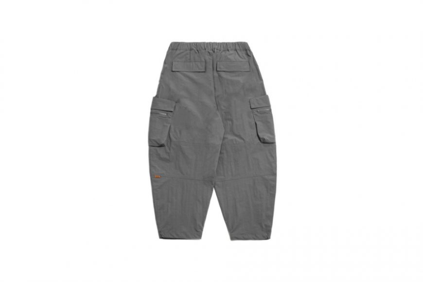 PERSEVERE 23 AW Water-Repellent Nylon Cargo Pants (19)