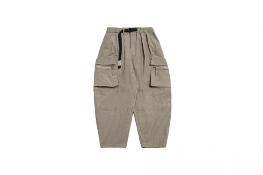 PERSEVERE 23 AW Water-Repellent Nylon Cargo Pants (27)
