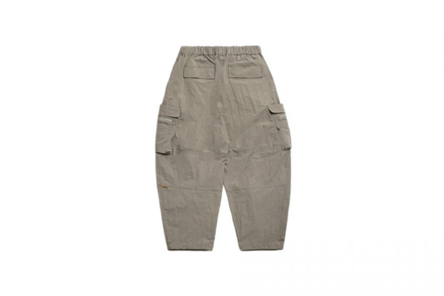 PERSEVERE 23 AW Water-Repellent Nylon Cargo Pants (28)