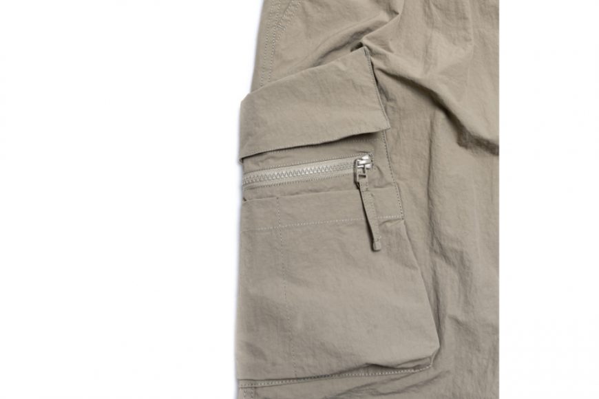PERSEVERE 23 AW Water-Repellent Nylon Cargo Pants (31)