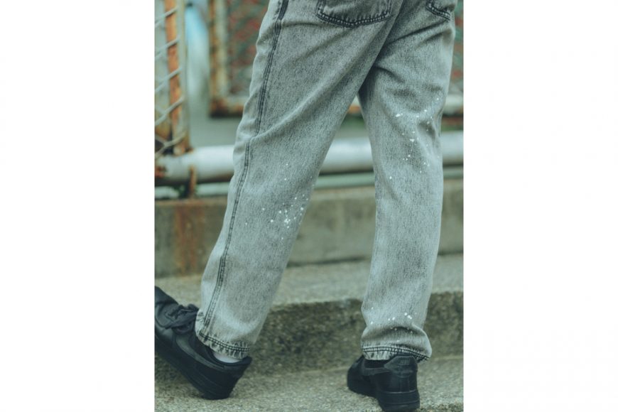 SMG 23 AW Acid Washed Denim Trousers (3)