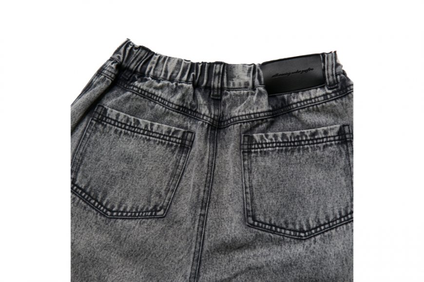 SMG 23 AW Acid Washed Denim Trousers (7)