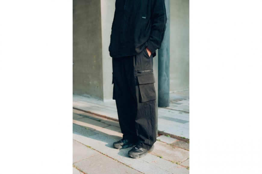 CentralPark.4PM 23 FW New Stand Cargo Pants (2)