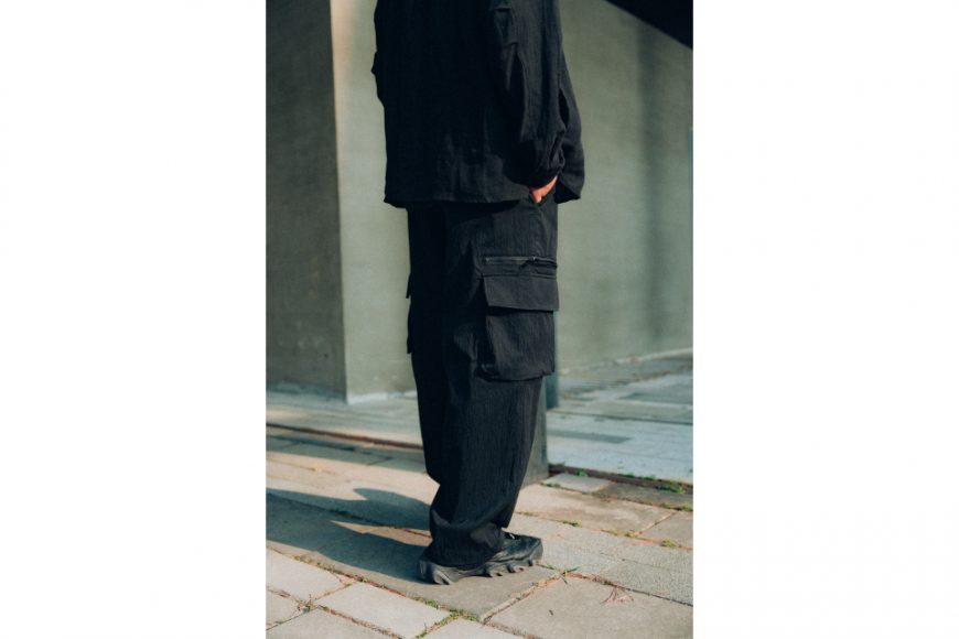 CentralPark.4PM 23 FW New Stand Cargo Pants (3)