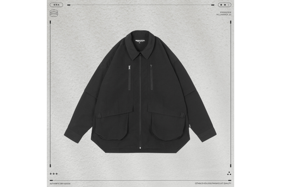 MANIA 23 AW Water Water-repellent Layered LS Shirt (9) (1)