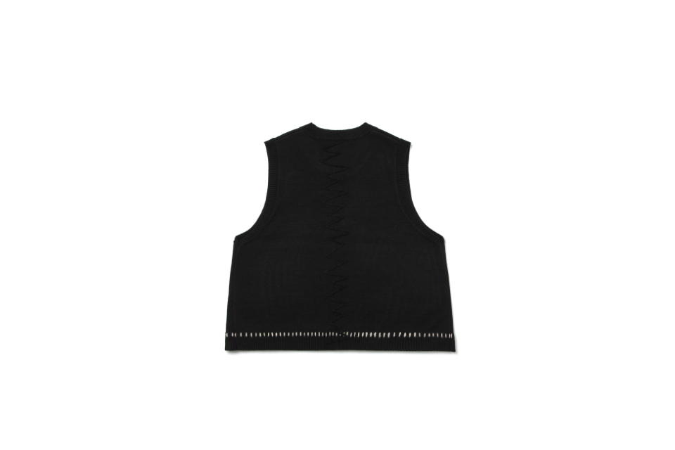MELSIGN 23 AW Sound Wave Knit Vest (11)