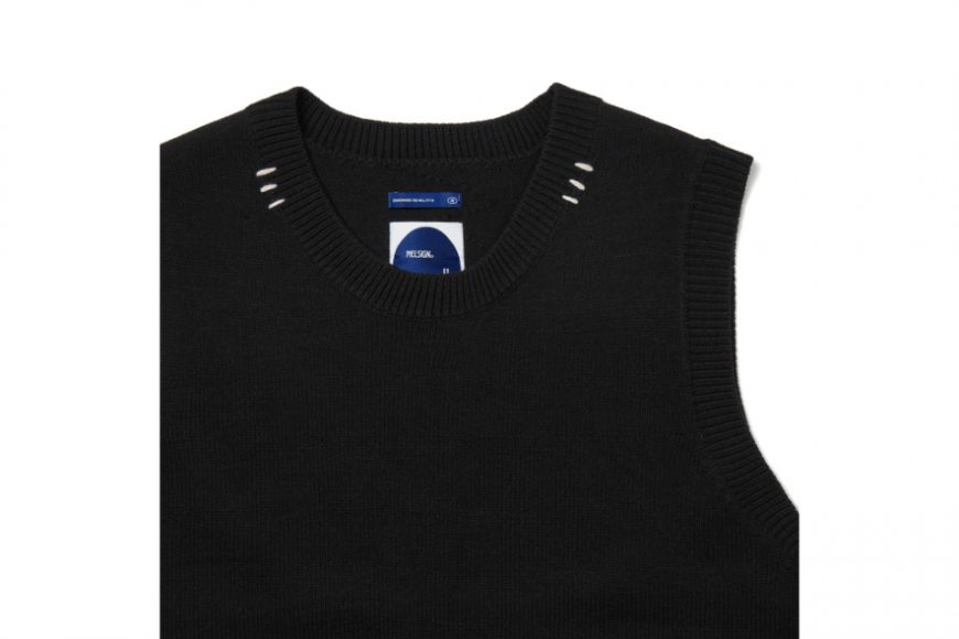 MELSIGN 23 AW Sound Wave Knit Vest (12)