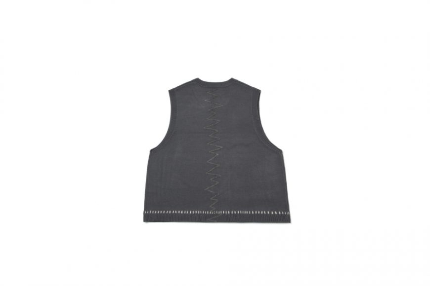 MELSIGN 23 AW Sound Wave Knit Vest (15)