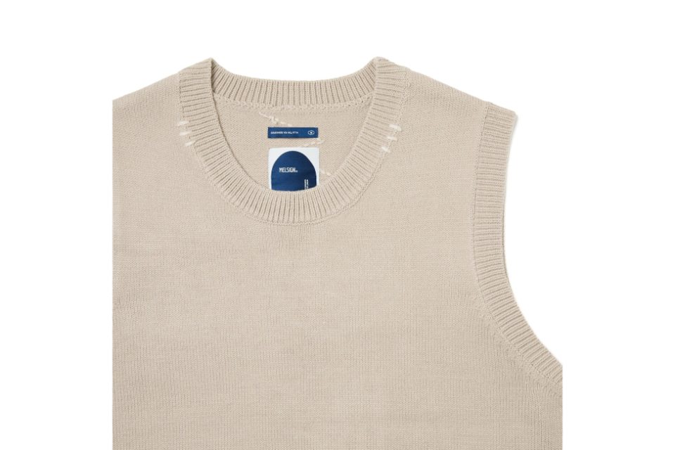 MELSIGN 23 AW Sound Wave Knit Vest (20)