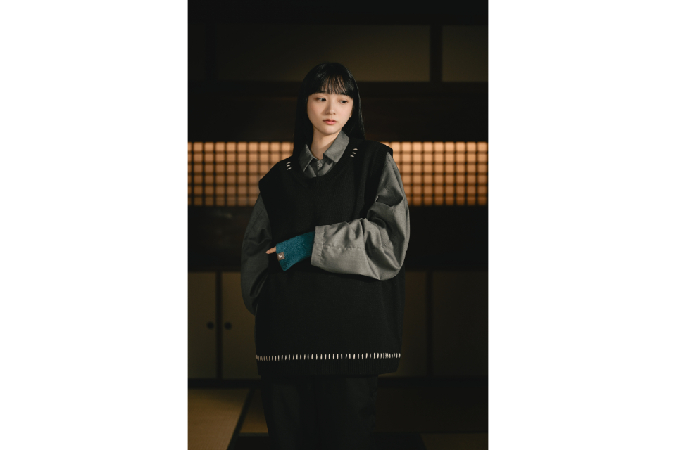 MELSIGN 23 AW Sound Wave Knit Vest (3)