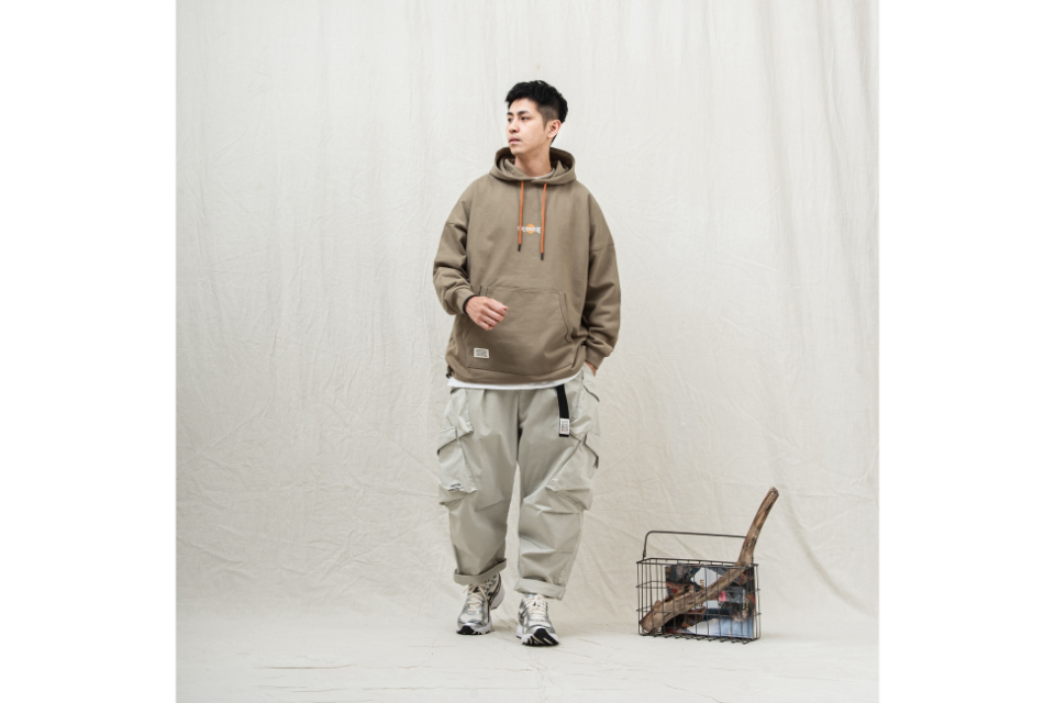 PERSEVERE 23 AW Rising Sun Classic Washed Hoodie (5)