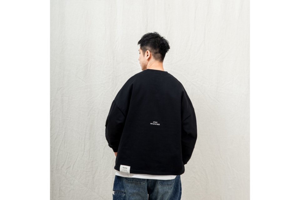PERSEVERE 23 AW Rising Sun Classic Washed Sweatshirt (4)
