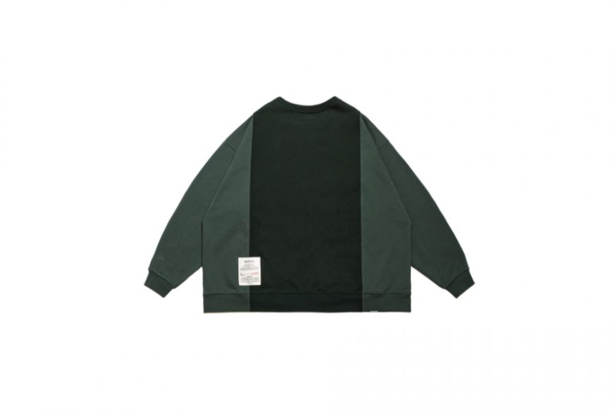 PERSEVERE 23 AW Two-Tone Spliced Sweatshirt (29)