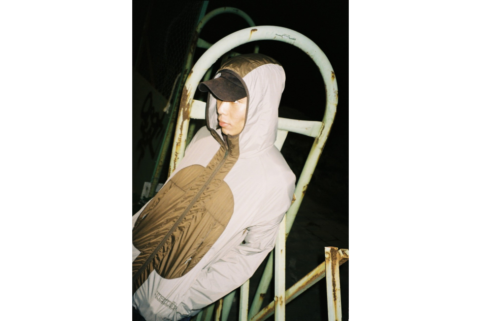 REMIX 23 AW W1 Check Zipped Windbreaker Jacket (3)