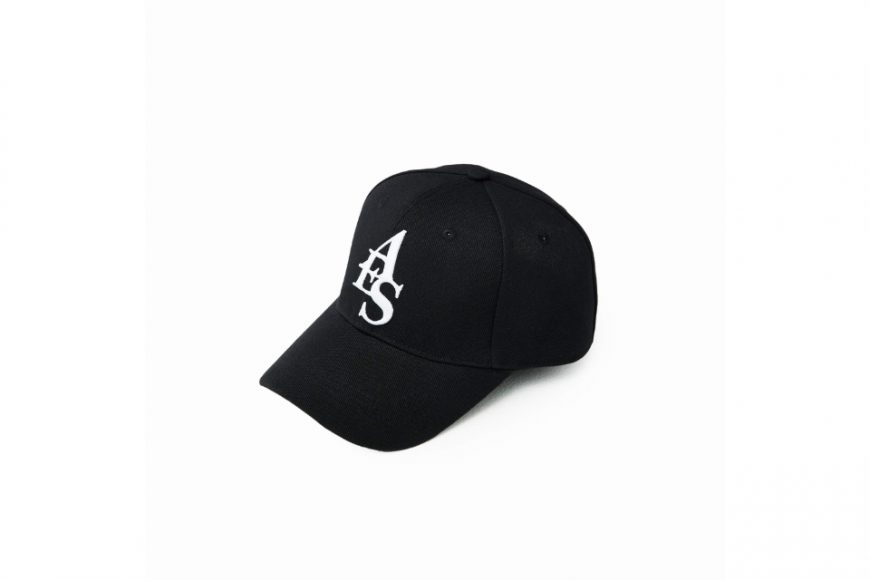 AES 23 AW Embroidered Typeface Cap (1)