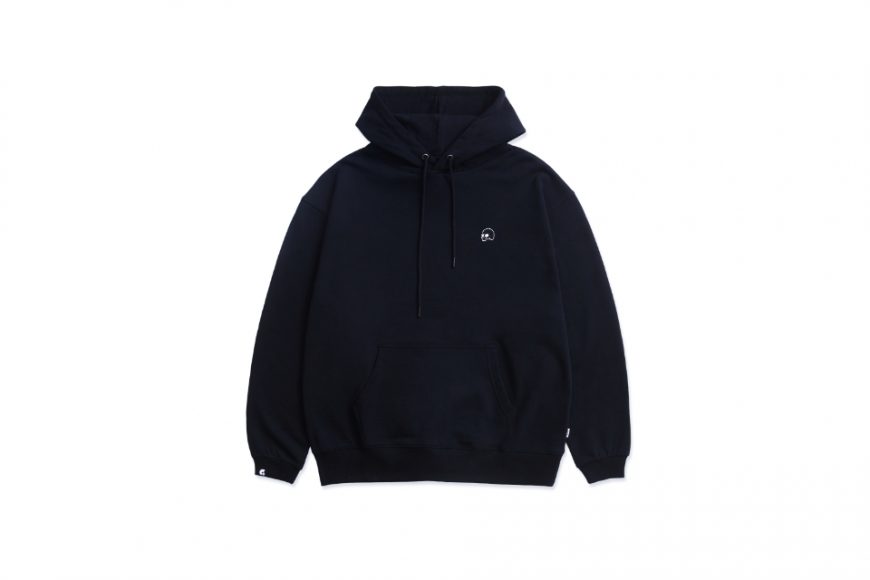 AES 23 AW Skull Logo Embroidered Hoodie (1)