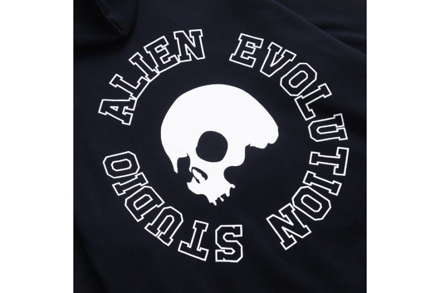 AES 23 AW Skull Logo Embroidered Hoodie (4)