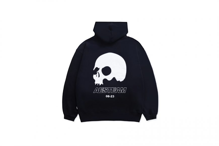 AES 23 AW Skull Logo Hoodie (2)