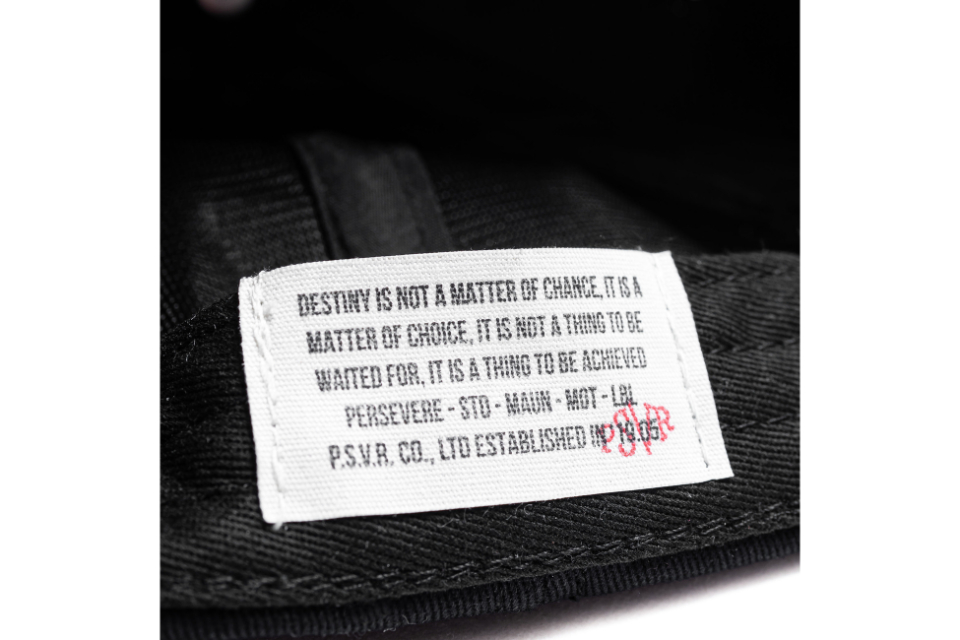 PERSEVERE 23 AW 6-Panel Twill Cap (17)