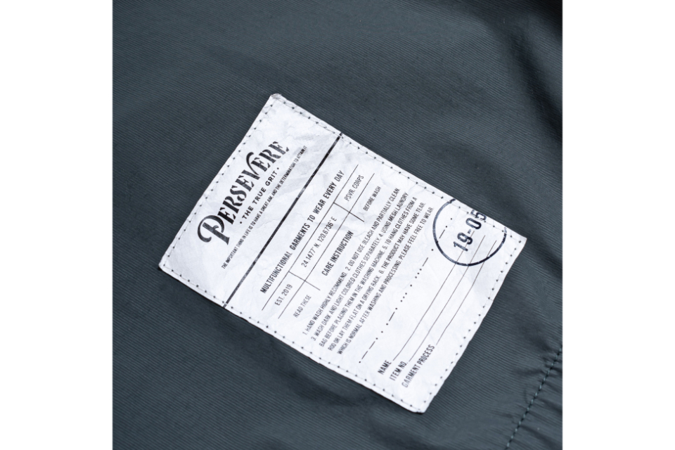 PERSEVERE 23 AW Laminating Water-Repellent Nylon Anorak (25)