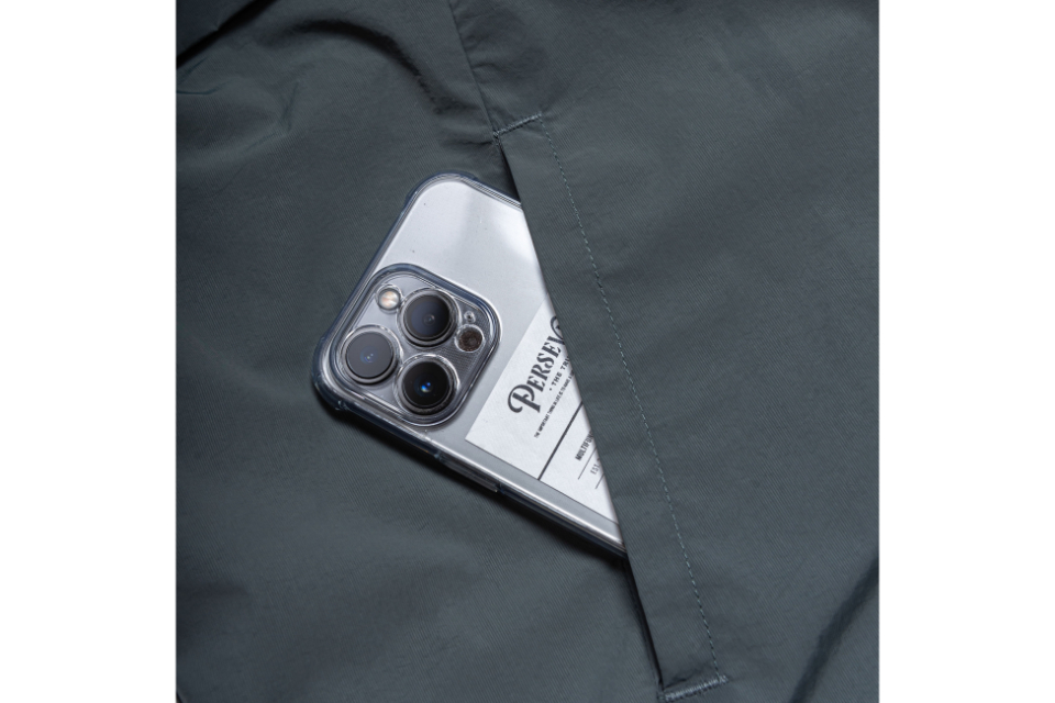 PERSEVERE 23 AW Laminating Water-Repellent Nylon Anorak (29)
