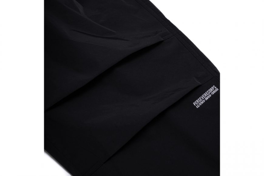 PERSEVERE 23 AW Laminating Water-Repellent Nylon Parachute Pants (12)