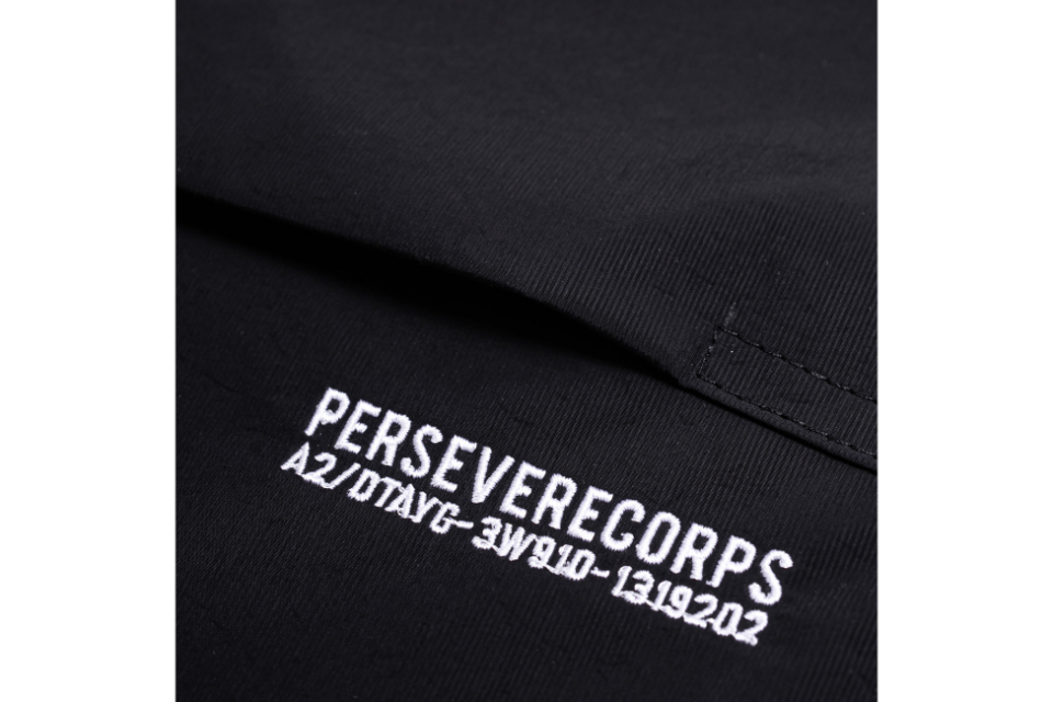 PERSEVERE 23 AW Laminating Water-Repellent Nylon Parachute Pants (14)