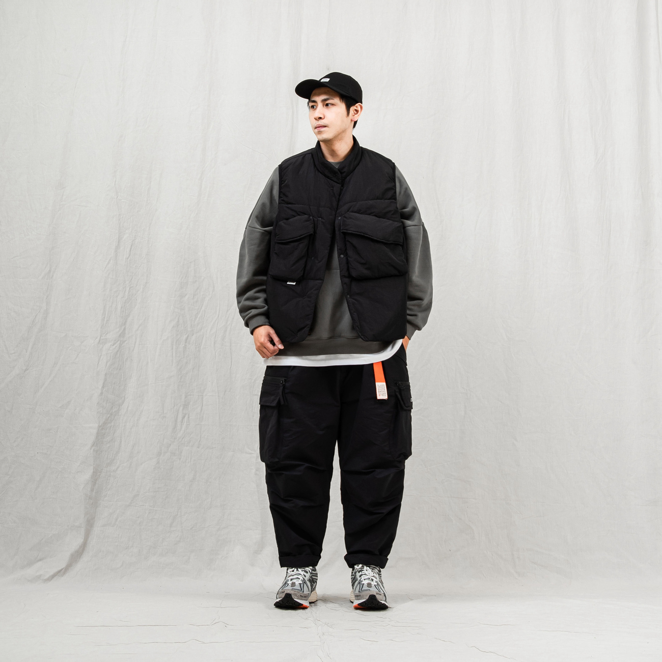 PERSEVERE 23 AW Water-Repellent Padded Gilet (1)