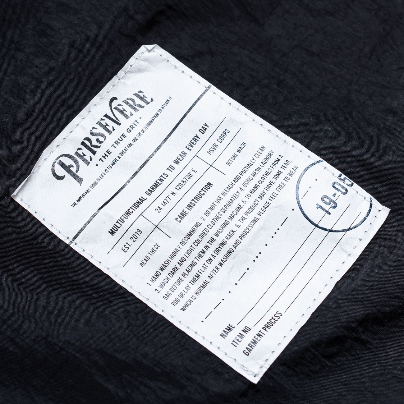 PERSEVERE 23 AW Water-Repellent Padded Gilet (21)