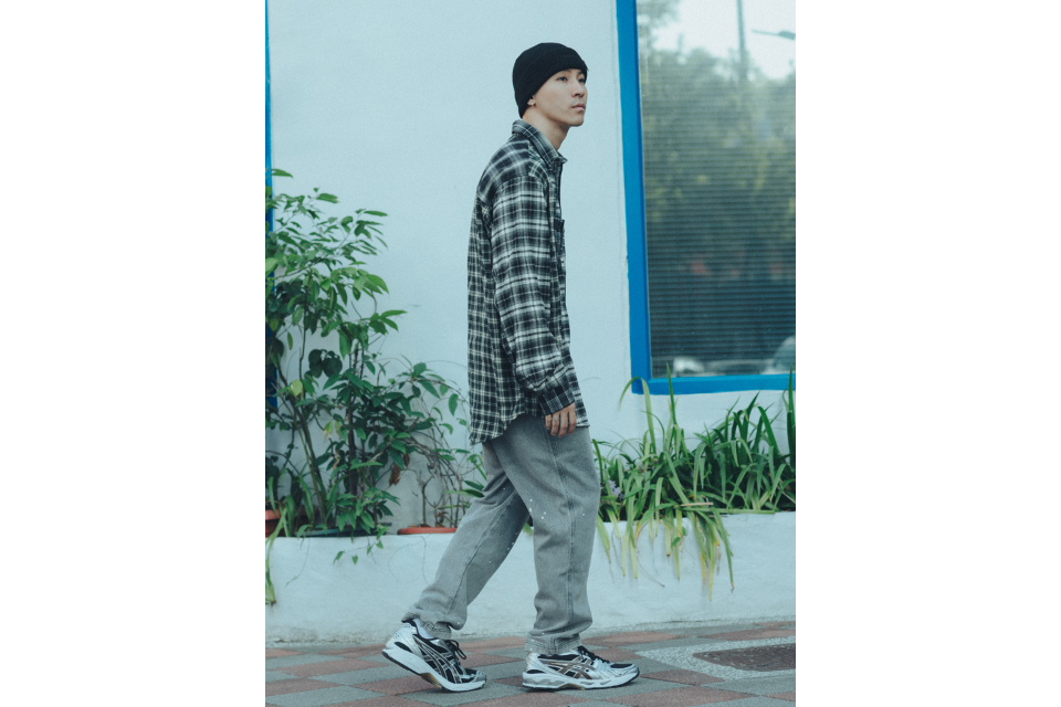 SMG 23 AW Patchwork LS Shirt (1)
