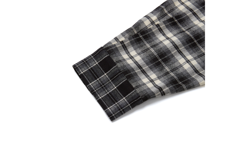 SMG 23 AW Patchwork LS Shirt (10)