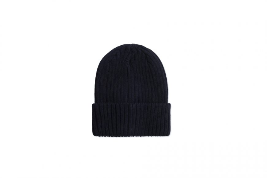 AES 23 AW Cursive Writing Patch Knit Beanie (2)