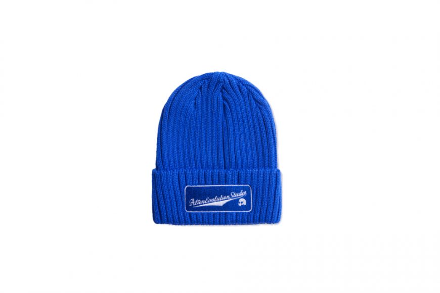 AES 23 AW Cursive Writing Patch Knit Beanie (4)
