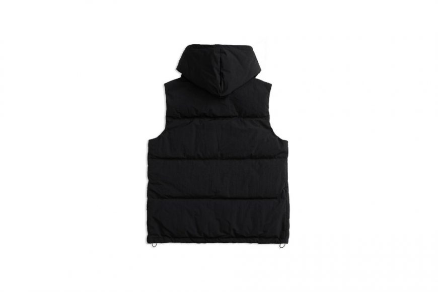 AES 23 AW Logo Printed Zip-Up Padder Puffer Vest (2)