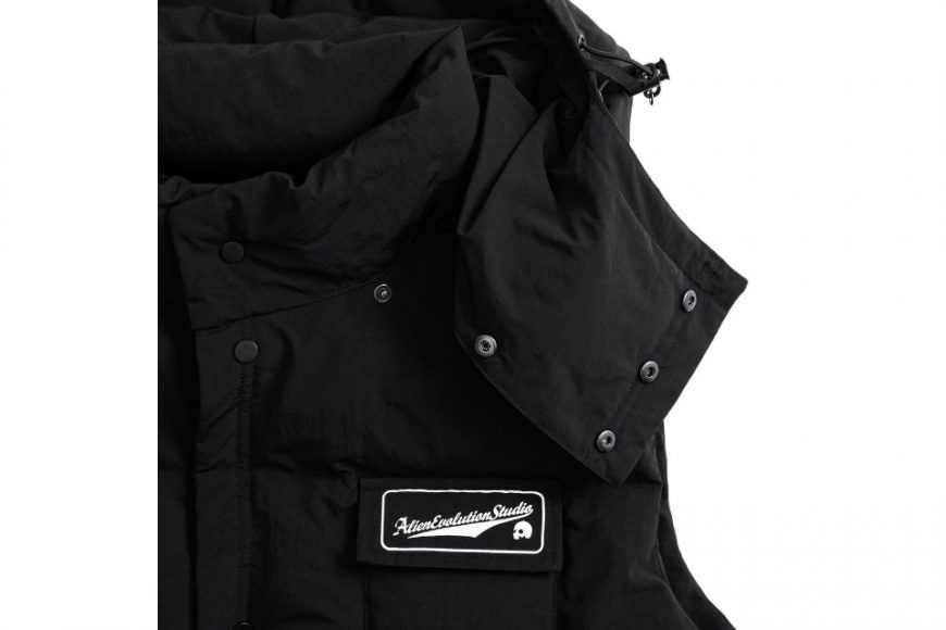 AES 23 AW Logo Printed Zip-Up Padder Puffer Vest (5)
