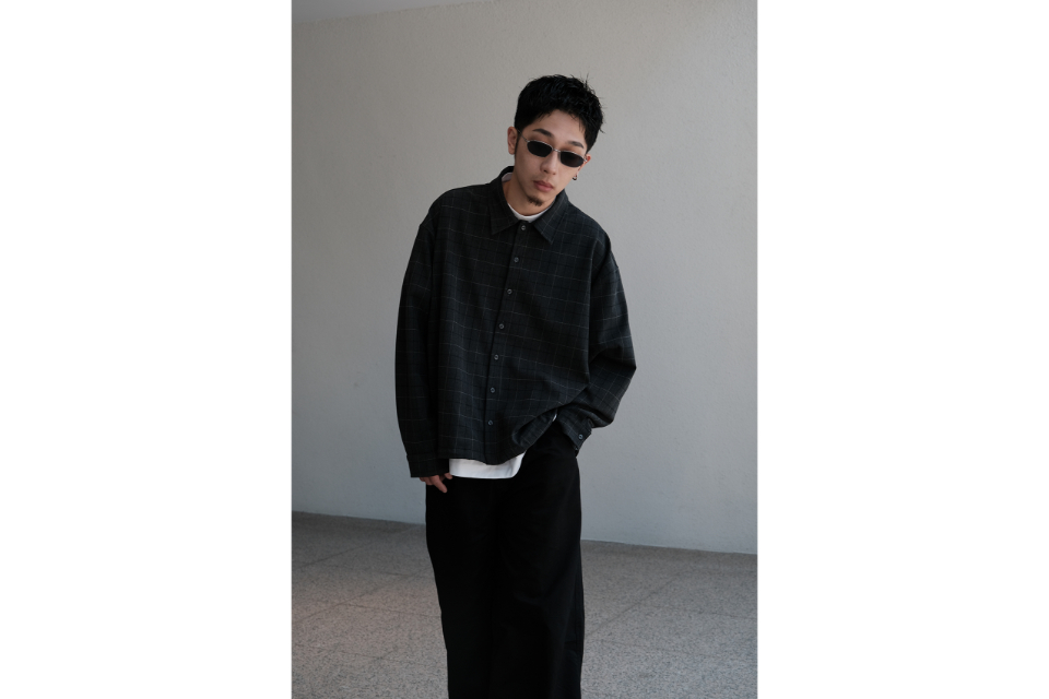 Nurari 23 AW 23- Em. ESP. crop plaid shirt 1 (3)