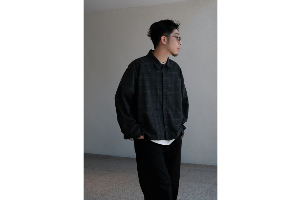 Nurari 23 AW 23- Em. ESP. crop plaid shirt 1 (4)