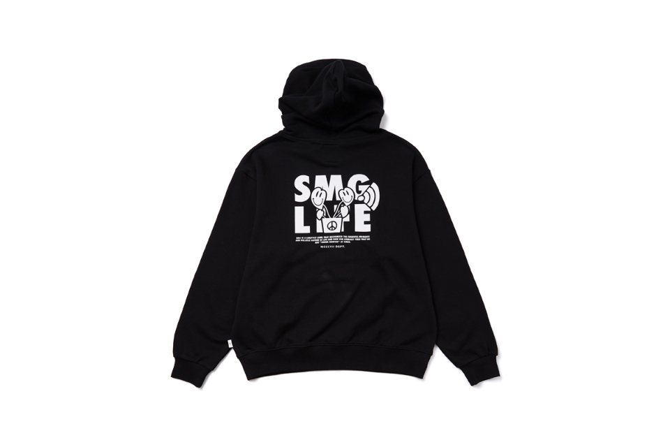 SMG 23 AW Flower Graphic Hoodie (4)